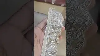 fancy chori lace available at mashallah peeko lace and nulki button store #fancy#wholesale #laalpari