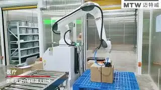 MTW machinery Palletizing manipulator robot packing machine