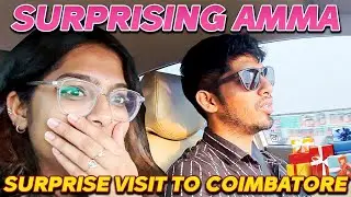 Surprising Amma by Going to Coimbatore 🤩💖|| Surprise Visit to Coimbatore || @JustBananaPranav