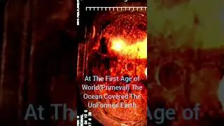 OF The First Age of The World (Primeval) The Ocean  🌊 Covered The UnFormed Earth #history