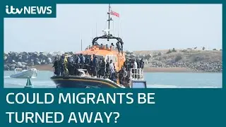 Home Secretary Priti Patel sanctions tactics to turn back migrants boats in Channel | ITV News