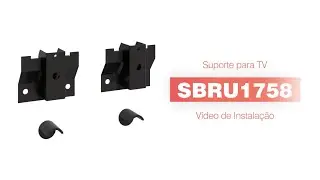 Suporte Fixo para TV - SBRU1758 (Instala&ccedil;&atilde;o)
