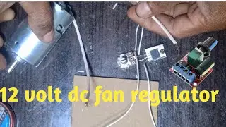😲Dc fan regulator kaise banaye 12 volt se 24 volt tak sub chalega #homemade s&t