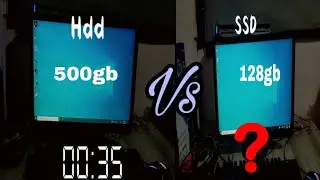 Hdd Vs Ssd Boot Time pc | Technical Pyare