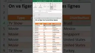 Comment figer les 3 premi&egrave;res lignes dans ses tableaux Excel ❓ | Astuce Excel