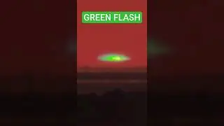 Green Flash! MAX ZOOM!! #nikoncoolpixp1000 #greenflash #sunset #xiaomi