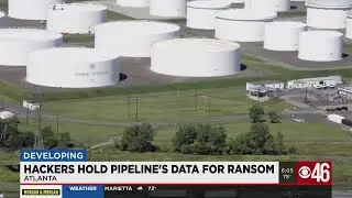 Hackers hold pipeline's data for ransom