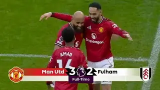 FULL HIGHLGHTS MANCHESTER UNITED VS FULHAM EPL 2025/26 PREMIER LEAGUE CASEMIRO & CUNHA GOAL FANSCAM