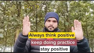 Always think positive 🧠।30 Day challenge to speak english ।🔥