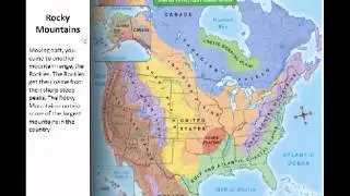 Land and Climate North America Narrated Lesson