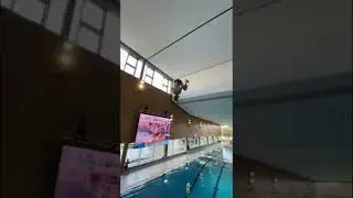 WORLD&rsquo;S SECOND QUINTUPLE BACKFLIP FROM 3 METERS&hellip;🌎🤯 #shorts #splashdiving #flips #quintuple