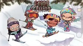 Going..*Skiing..⛷️🪵* ll *with voice* ll *avatar world*.