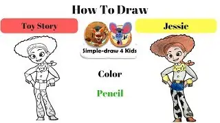 How to Draw Toy Story : Jessie