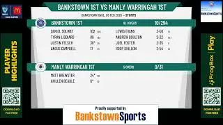 Bankstown 1st v Manly Warringah 1st