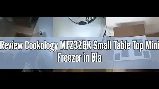 Review Cookology MFZ32BK Small Table Top Mini Freezer in Black - 31 Litre Capacity - For Counter Top