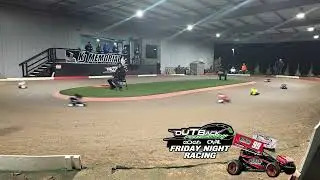 13.5 Sprint Car. Outback Raceway @ Amain Hobbies Chico, California  1/30/26