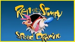 Ren & Stimpy | Speed Drawing