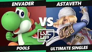 LVL UP EXPO 2024 - Envader (Yoshi) Vs. Astaveth (Sheik) Smash Ultimate - SSBU