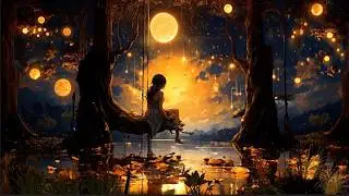 2 Hours Relax by the Moonlight Lake &ndash; Enchanted Night Ambience for Sleep & Meditation