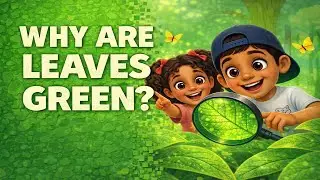 Why are leaves green #kids #science #education #children #questionquestkids