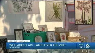 Wild About Art event at Charles Paddock Zoo