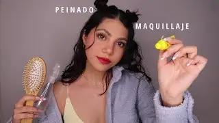 ASMR tu amiga te arregla para ir a la escuela📒 (roleplay) | Dámaris ASMR♡