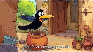 The Hungry Crow Story | Emotional Moral Story for Kids 😢#PoorCrow#CrowStory