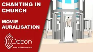 Chanting in mosque - ODEON 19 Movie Auralisation (Listen with headphones!)