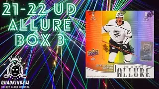 Box #3 - Full Rainbow Auto pull! 2021-2022 Upper Deck Allure Hobby Box.