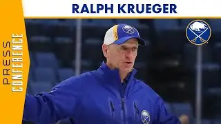 Ralph Krueger's First Impressions of Taylor Hall and Eric Staal | Buffalo Sabres