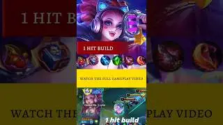 best 1hit build lylia 2024🔥😱 mobile legends! #mlbb#shorts#shorts