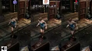 Resident Evil 3 Gamecube VS Dreamcast VS PS1 Console VS Console