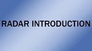 Wanco Message Sign Operation: Radar Introduction