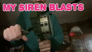 My Hand Crank Siren Blasts