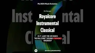 Royalcore is my new aesthetic 👑 #shorts #spotify #spotifywrapped #royalcore #music #inspiration