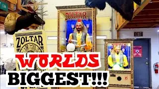 WORLDS LARGEST ZOLTAR Machine at CHARACTERS UNLIMITED!