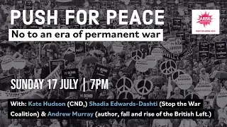 Push for Peace - no to an era of permanent war