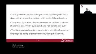 Metaphor Coaching Through a Generative Metaphor Framing Process For Sensemaking