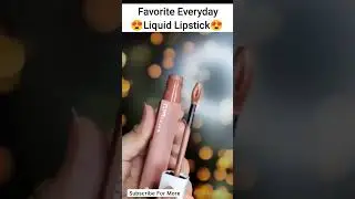 😍Favorite Everyday Liquid Lipstick | Maybelline Super Stay Ink Lipstick Seductress #shorts