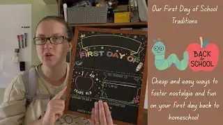 First Day of School Traditions // easy and cheap ways to make it special