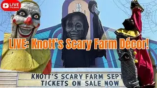 Knott&rsquo;s Scary Farm 2025 &ndash; LIVE Walk & D&eacute;cor Tour