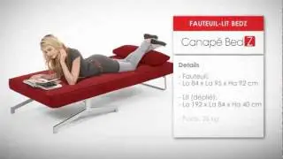 Fauteuil-lit convertible Bedz par myfab
