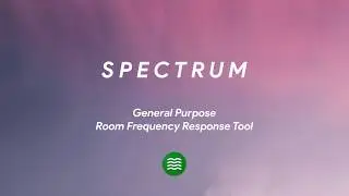 Spectrum - Room Frequency Response App (Demo)