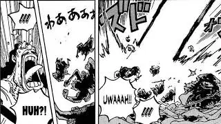 One piece chap 1043   Luffy thức tỉnh tr&aacute;i nika