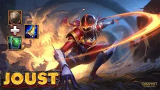 MULAN IN JOUST RANKED - SMITE SEASON 10 BUILD