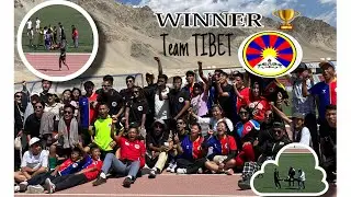 [VLOG:60] Well played Team Tibet/ Winner goes to US.#ladhakh #tibetanvlogger#tibet #winner #football