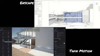 Twin Motion vs Enscape: Material Edits