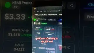 Near protocol crypto coin news today price prediction #fyp
