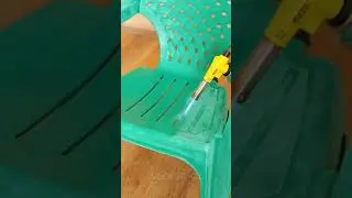 How to restoring plastic chair