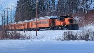 Arcade & Attica Quick Clips - School Train Ride Excursion - Returning/Departing from Arcade 11/5/25 